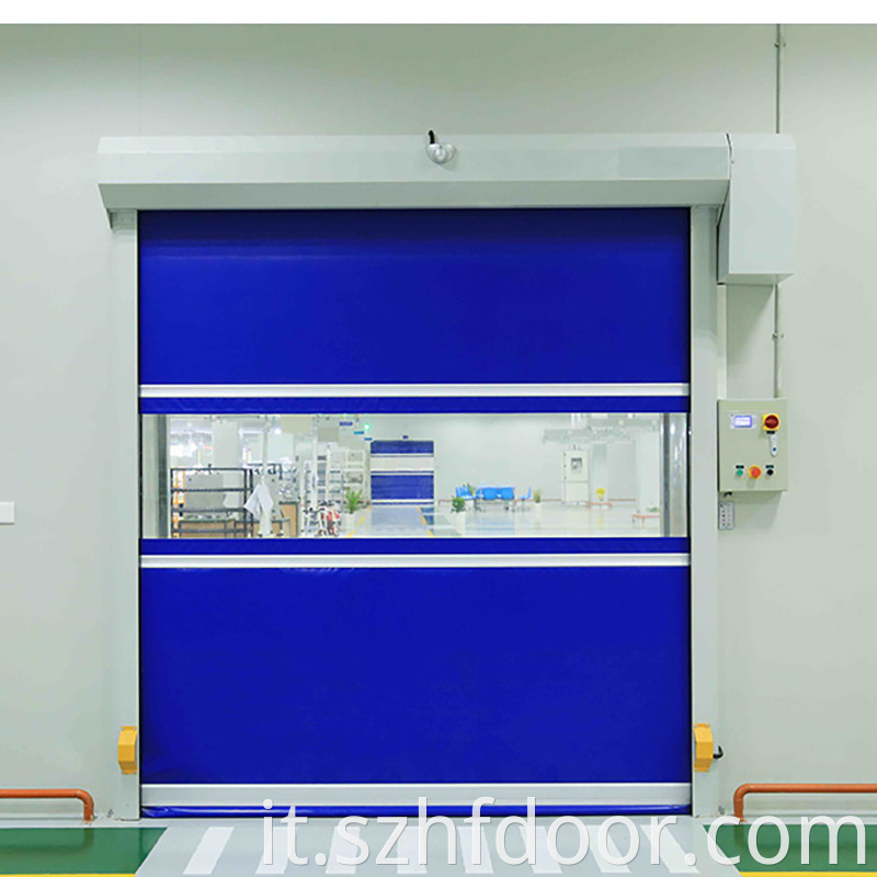 Aluminum alloy fast door